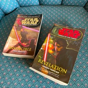 Star Wars: Legacy of the Force. Revelation by Traviss & Invincible by Denning